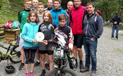 Fun-Zeitfahren der Radabteilung