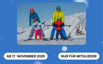 Melde dich zur Skischule an!