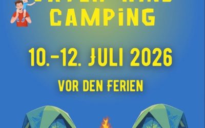 Save the Date: Vater – Kind Zelten 2026