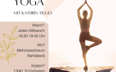 Yoga – Kurs: Anmeldung möglich!